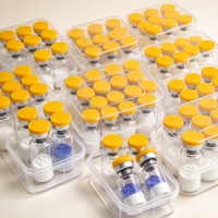 Poudre lyophilisée GHK-Cu de haute pureté à 99 % de l'usine de peptides du Guangdong – Matière première cosmétique, intermédiaires de peptides de collagène