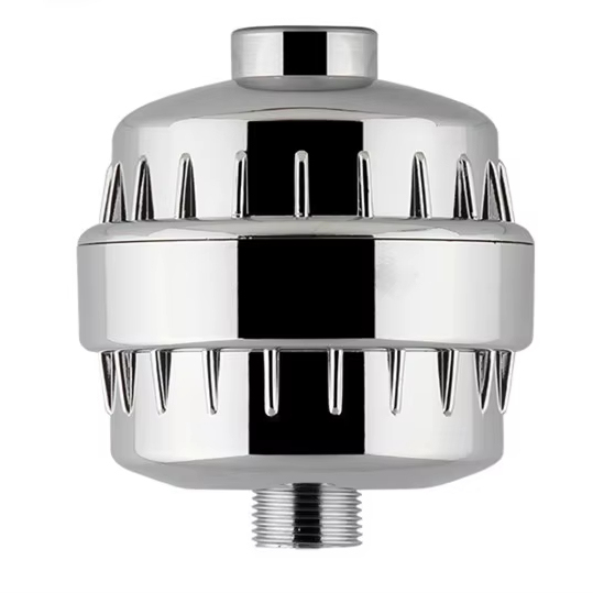 15 Stage Chrome Universal Shower Water Filter with KDF and Vitamin C