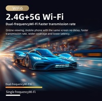 180 °   Mini Proyector Portátil Rotation C7 WiFi Android 14 con Aplicaciones Integradas, 1080P, Compatible con 8K, para Cine en Casa, Dormitorio y Exteriores