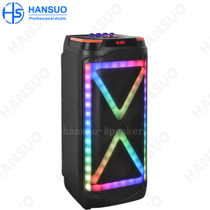 डुअल 10 इंच मीडिया 60w हाई पावर पार्टी स्पीकर HS-TD10V8 - Product Image 3