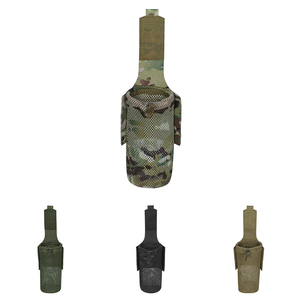 500D Nylon Tactical Style Dump <b>Pouch</b> MOLLE Utility <b>Pouch</b> Foldable Mesh Storage Bag <b>Drawstring</b> Outdoor Utility <b>Pouch</b> - Product Image 4