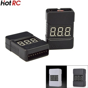 BX100 1-8S testeur de tension de batterie Lipo alarme de sonnerie basse tension vérificateur de tension de batterie avec deux haut-parleurs