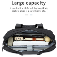 CoolBELL – sac d'ordinateur portable personnalisé pour hommes, sac à bandoulière pour ordinateur portable, grande capacité, étanche, pour voyage d'affaires, mallette antichoc