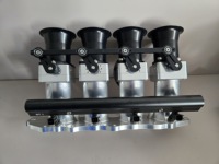 Nouveauté Corps de papillon individuels en aluminium ITB 55 mm fabriqués en CNC pour la série B pour Integra XSI CRX SiR pour SiR 1.6L
