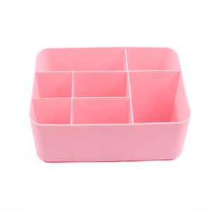 Organizer per scrivania per scuola Foska colore verde chiaro/<span class=keywords><strong>rosa</strong></span> materiale Non tossico porta penne cancelleria con 7 scomparti - Product Image 2
