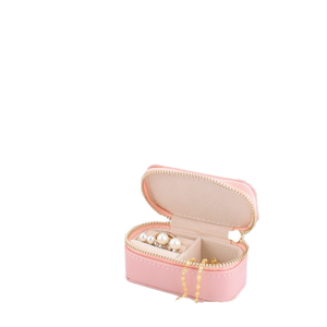 Velvet Zipper <b>Travel</b> Jewelry Box Multi Colors Portable <b>Jewellery</b> Storage <b>Case</b> for Rings Earrings Necklaces Women <b>Travel</b> Gift - Product Image 4