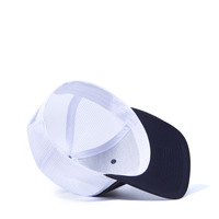 Casquettes de baseball personnalisées OEM avec logo brodé 3D, casquettes en velours côtelé et daim, style rétro, color block, avec fermeture snapback