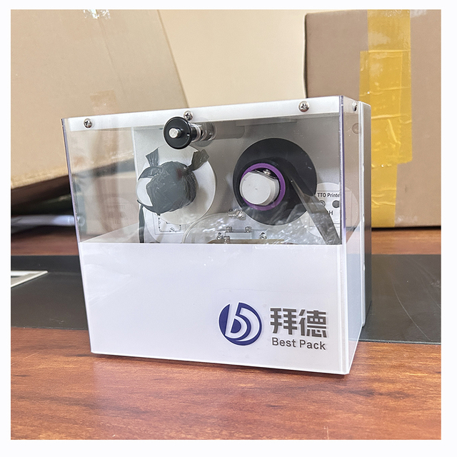 53MM/32MM Industrial Continuous Thermal Transfer Printer for Variable Barcode and Expiry Date Printing on Packaging Lines