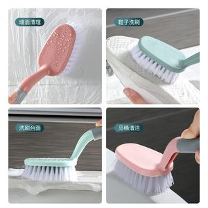 Multi Functional Cleaning <b>Brush</b> Nylon Bristles For Toilet Wall Floor Tile Cleaning - Product Image 1