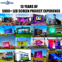 Écran LED programmable intérieur extérieur P3.91 P4.81 Écran LED de location Écran LED publicitaire extérieur pour événement scène mariage
