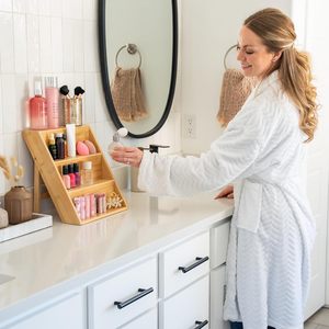 रसोई दराज के लिए बांस मसाला रैक आयोजक - Product Image 4