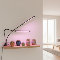 LED Plantengroei Lamp Clip Timer Vol Spectrum zonlicht Succulenten Bloemen en Gras Supplement Verlichting