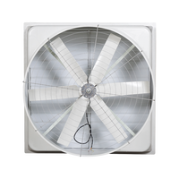 Ventilateur d'extraction de cône de Frp de persienne de fibre de verre de la taille 1060*1060mm pour la ferme de porc de serre en Chine