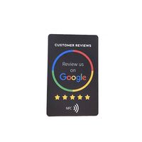 NFC Google PVC-карты: портативные водонепроницаемые метки контроля доступа, настраиваемые NTAG213, NTAG215, NTAG216, дальность считывания 1-10 см, индивидуальный дизайн