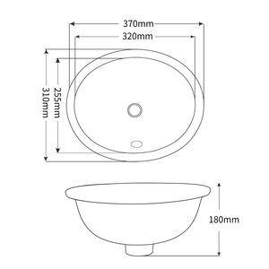 Kidoir le meilleur lavabo de salle de bain wc évier céramique cupc <span class=keywords><strong>sous</strong></span> comptoir lavabo vasque éviers pour salles de bains meubles - Product Image 5