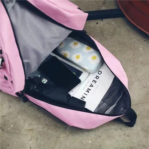 Unisex <b>Large</b> Capacity Multifunctional Student Leisure <b>Backpack</b> Fashionable Junior <b>School</b> Travel Bag with Letter Pattern - Product Image 4