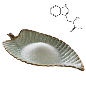 Suplementos de L-triptófano en polvo de grado alimenticio de alta calidad al por mayor con CAS NO 73-22-3 - Product Image 1
