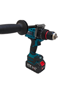 Perceuse sans fil 21V, batterie 2.0Ah, station de charge rapide, vitesse sans charge 0-1450 tr/min, moteur sans balais à vitesse variable, OEM - Product Image 4