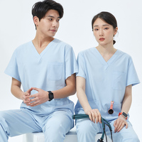 En solde : Tenue de travail pour femme, uniforme d'hôpital, vêtements de travail pour clinique et chirurgie, séchage rapide, extensible, combinaison anti-poussière pour animalerie, ensemble de blouses pour dentiste