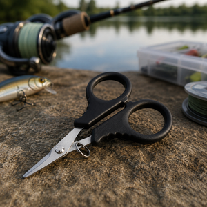Tijeras Portátiles de Acero Inoxidable para Cortar Líneas de <span class=keywords><strong>Pesca</strong></span>, Cortador de Trenzas, Herramienta de Bolsillo para <span class=keywords><strong>Pesca</strong></span> desde Embarcaciones, Surf y Caja de Aparejos - Product Image 2