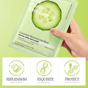 Feuchtigkeitsspendende Tuchmaske Gesichtsmasken Beauty Bio-Gesichtsmaske Vegane Gesichtsmaske mit Fruchtextrakt 5 Stück pro Box - Product Image 6