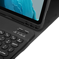 Casing Keyboard Mini Kapasitif Nirkabel BT USB 2.0 Baru untuk Tab S9+/S9Plus 3 Tombol Pelindung Plastik Ultra Tipis