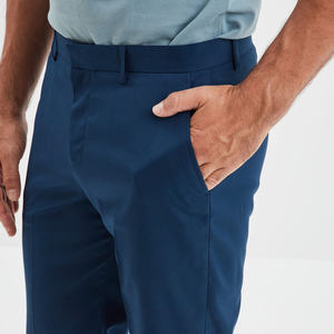 Pantalones de Hombre Modernos, Casuales, de Pierna Recta, con Pliegues, Elegantes y Funcionales, con Clips en las Piernas, Transpirables, Ecológicos y Ligeros - Product Image 4