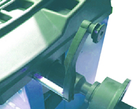 Équilibreuse de roues portable AUTEC avec écran numérique, télécommande sans fil, entraînement par courroie, système d'équilibrage rapide pour véhicules utilitaires légers
