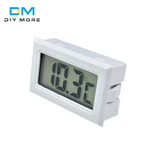 Profession elle Mini-Sonde Digital LCD-Thermometer Hygrometer FY-10 Luft feuchtigkeit Temperatur messer Indoor Digital LCD Display Weiß