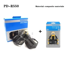 Pedales de Bicicleta de Carretera de Carbono con Bloqueo Automático <span class=keywords><strong>Shimano</strong></span> PD-R540 <span class=keywords><strong>R550</strong></span> 5800 R7000 R8000 con Placas de Bloqueo SM-SH11 SH12 SH10 - Product Image 4