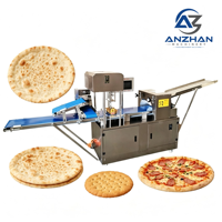 Machine automatique de formage de pain arabe, tortillas, chapatis, naans et pâtisseries, capacité de 60 pièces/minute, garantie 1 an
