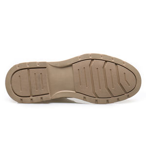 รองเท้าบูทเชลซีสไตล์อังกฤษย้อนยุคสำหรับผู้ชาย แฟชั่นลำลองสำหรับธุรกิจ ปิดแบบผูกเชือก บุหนังแท้ เหมาะสำหรับใส่กลางแจ้ง - Product Image 3