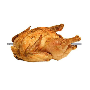 Accessori per <span class=keywords><strong>Forno</strong></span> per Spiedini di Pollo Arrosto, Accessori per Girarrosto, Forchetta per Pollo Grigliato in Acciaio Inox, Utensili per Barbecue - Product Image 2