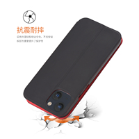 Étui portefeuille en cuir personnalisé pour iPhone 15 14 13 12 11 Pro Max, coque de téléphone antichoc avec porte-cartes, accessoires pour téléphone