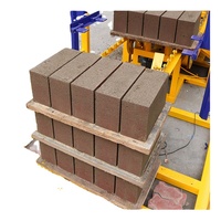 Machine à fabriquer des briques HF de haute qualité QTJ4-26D, machine à blocs manuelle, ligne de production de briques creuses, pavés, petite industrie de construction