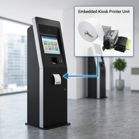 Cashino KP-320 80mm Eingebauter Kiosk-Thermodrucker 24V, RS232/USB-Schnittstelle, Automatischer Abschneider