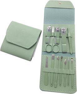 다채로운 색상의 3피스 스테인리스 스틸 손톱깎이 세트, 넓은 투입구, 휴대용 손톱깎이 - Product Image 5