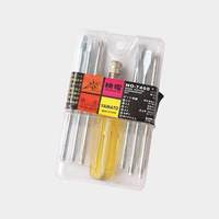 IMPA 612416 612417 Jeu de tournevis testeurs de tension 6 pièces – Combo de tournevis de test basse et haute tension