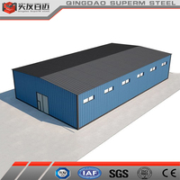 Bâtiments préfabriqués Qingdao SuperM, entrepôt à structure en acier, atelier préfabriqué, kits de construction métalliques
