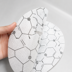 Y303 Micro-courant Smart <span class=keywords><strong>Thermage</strong></span> Conducteur Graphène quantique végétal naturel Motif nid d'abeille personnalisé Feuille de substrat pour masque facial - Product Image 2