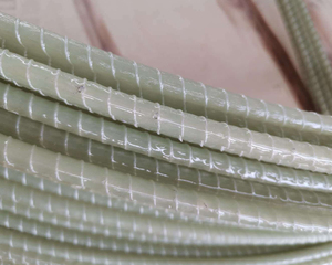 Barra de refuerzo de fibra de vidrio sólido para construcción Pultruded GFRP Rebar con servicio de procesamiento de flexión - Product Image 6