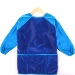 Bavoir d'art imperméable à manches longues réversible <span class=keywords><strong>pour</strong></span> enfants fournitures résistantes aux taches en gros - Product Image 3
