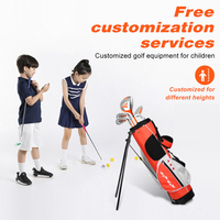 Ensemble de club d'entraînement de golf complet pour enfants Junior Premium pour enfants de 3 à 12 ans Mini ensemble junior pour droitier Club de golf pour enfants