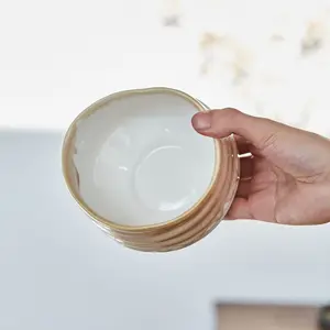 Juego de Té <span class=keywords><strong>Matcha</strong></span> Estilo Japonés, Horneado en Horno Centenario, con <span class=keywords><strong>Batidor</strong></span> de Huevos y Utensilios de Cerámica, Herramientas de Cerámica de la Dinastía Song - Product Image 3