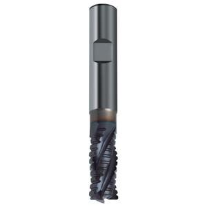 KRINO - 240231800 HSS-CO 8% Fraises à quatre cannelures TIALN avec tige de Weldon pour la finition de la série courte FORETS - Product Image 1