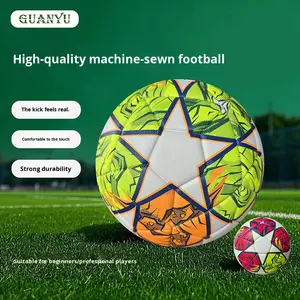 Balón de Fútbol Original Cosido a Máquina de PU Resistente al Desgaste y a Prueba de Explosiones, Tamaño 4 5, Venta <span class=keywords><strong>Directa</strong></span> de Fábrica Xunhe, Económico - Product Image 3