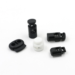 500 Pcs Plastic Adjuster <strong>Toggle</strong> <strong>Cord</strong> <strong>Lock</strong> <strong>Stopper</strong> for Bag Garment - Product Image 5