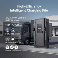 Station de recharge rapide pour véhicules électriques DC 240 kW, borne de recharge double, haute puissance, pour les points d'accueil routiers