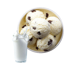 Poudre de crème glacée dure saveur originale, texture douce et goût riche pour les pâtisseries, poudre de crème glacée saveur œuf, lait et café - Product Image 4