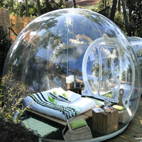 Dôme à bulles publicitaire gonflable en PVC pour extérieur, multi-couleurs, 10-12 pieds, imprimé UV, vente chaude, fabriqué en Chine